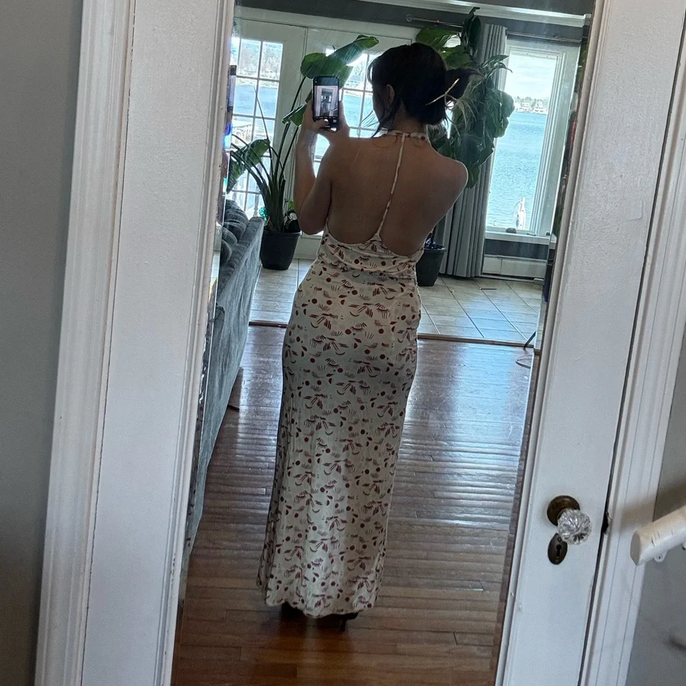 Free People Women’s XL Daria Graphic Maxi Dress - Picture 2 of 10